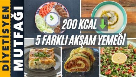 Düşük Kalorili Akşam Yemeği Tarifleri